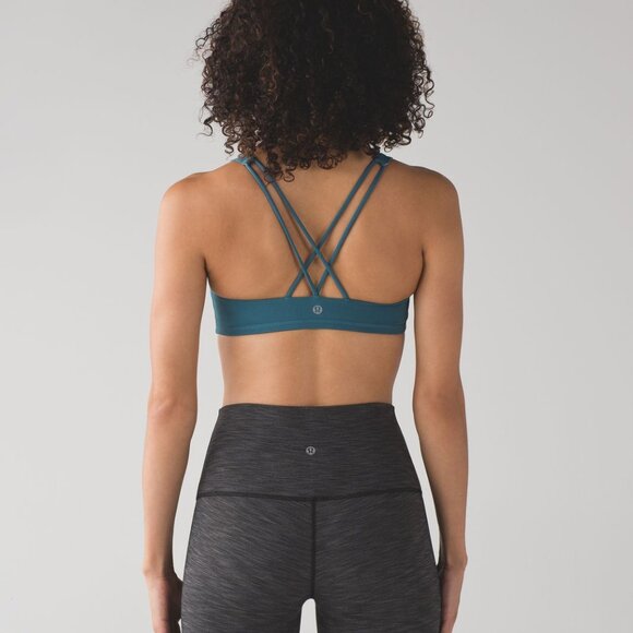 Lululemon Blue/Teal Free to Be Bra - Size 6 - Picture 2 of 7